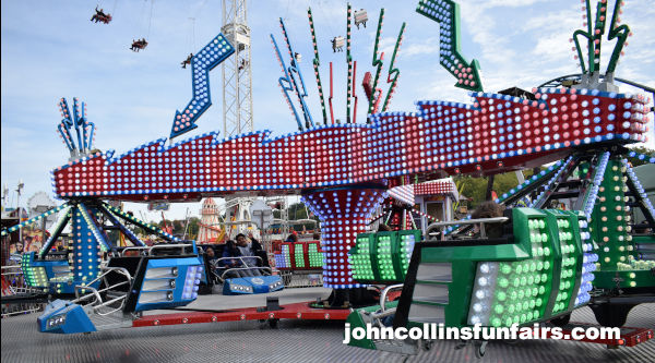 image showing John Collins Funfairs new PWS Sizzler Ride