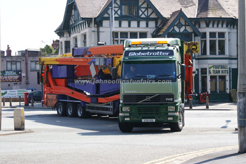 The Frisbee arriving at Wavertree Playground, Liverpool,image