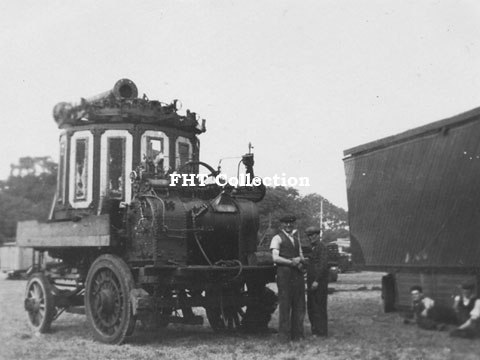 John Collins' Galloper centre, Liscard Park, 1937, FHT Collection,image