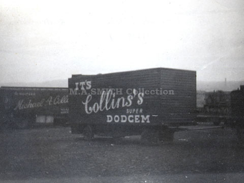 John Collins’ Dodgems,	Box Truck (Dodgems) Longford Park, Stretford June 1958, M A Smith Collection,image